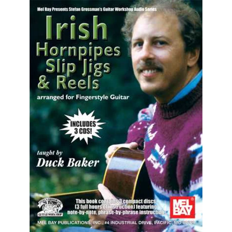 Irish Hornpipes, Slip Jigs & Reels: Arranged for Fingerstyle Guitar