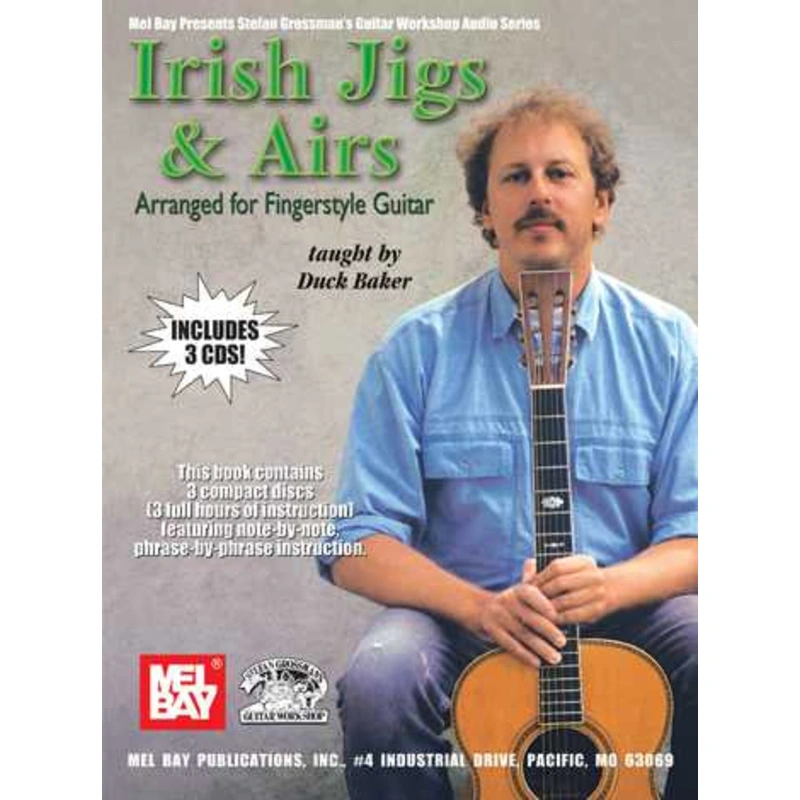 Irish Jigs & Airs Arranged for Fingerstyle Guitar