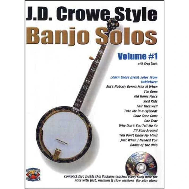 J.D. Crowe Style Banjo Solos, Vol. 1
