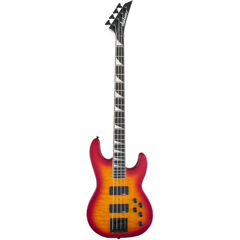 Jackson JS3Q Concert Electric Bass Guitar - Cherry Burst