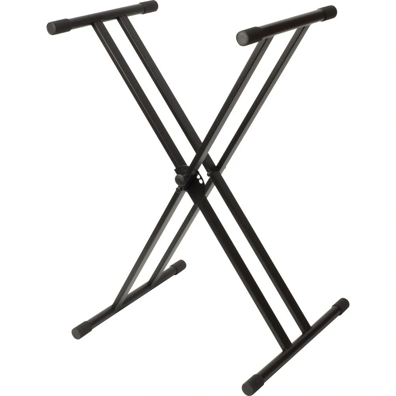 JamStands JS-502D Double Brace X-Style Keyboard Stand