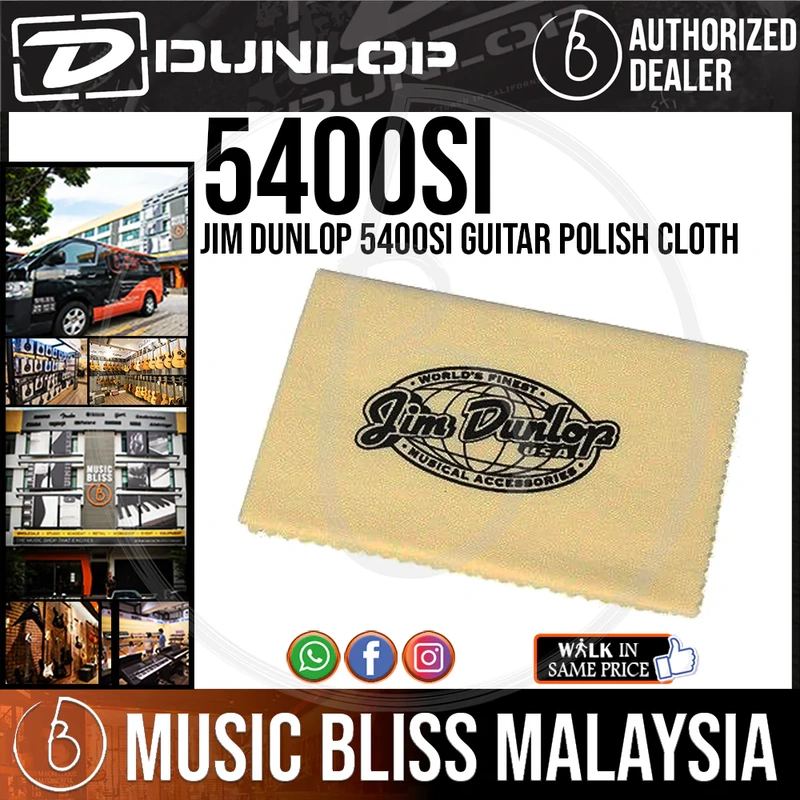 Jim Dunlop 5400SI Guitar Polish Cloth