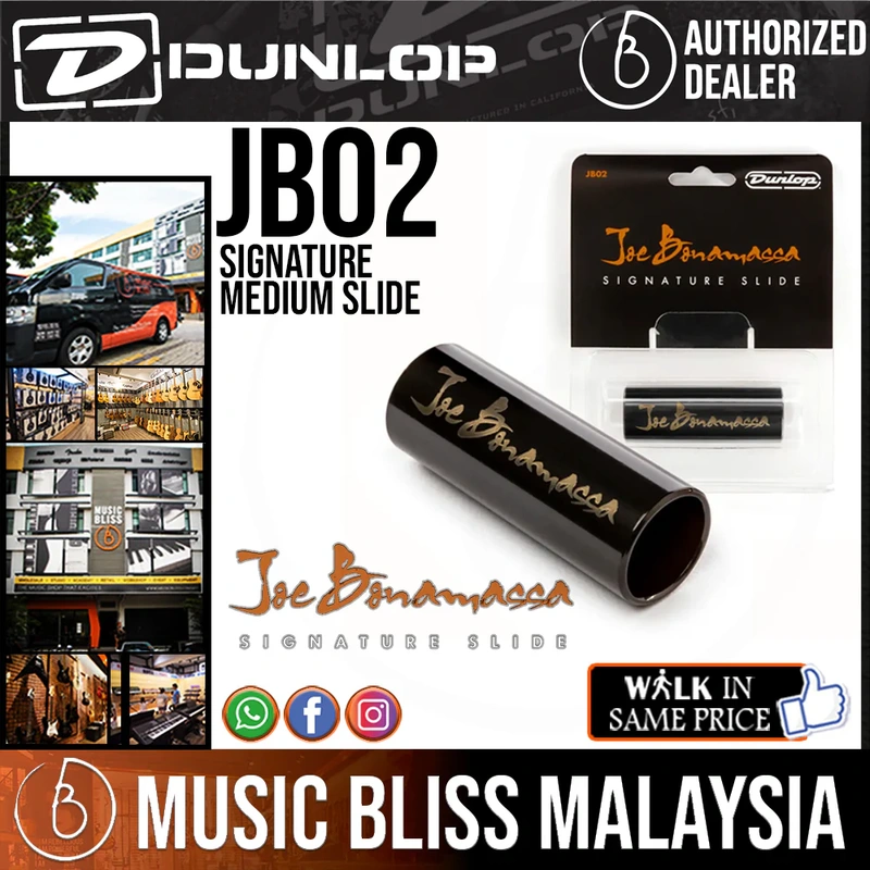 Jim Dunlop JB02 Joe Bonamassa Signature Medium Slide