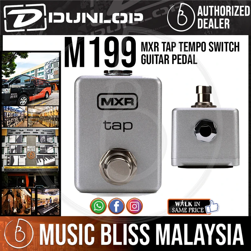 Jim Dunlop MXR M199 Tap Tempo Pedal