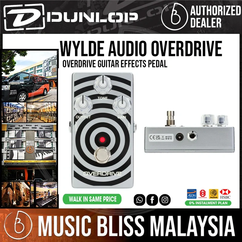 Jim Dunlop MXR Wylde Audio Overdrive Pedal