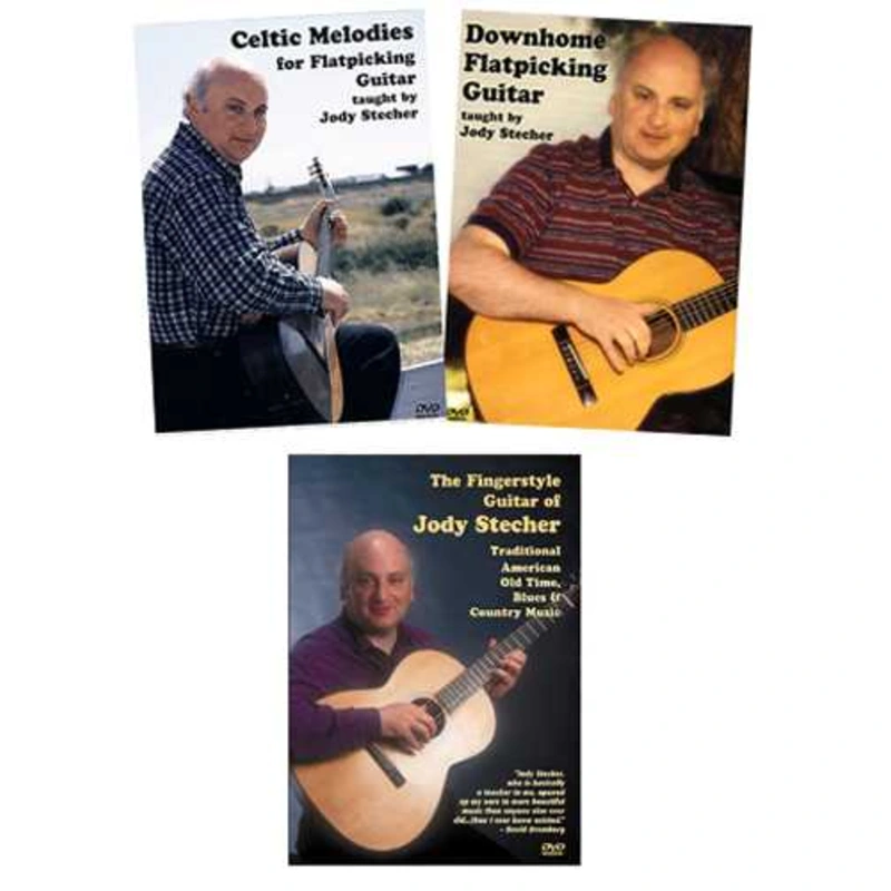 Jody Stecher's Fingerpicking and Flatpicking Special Combo