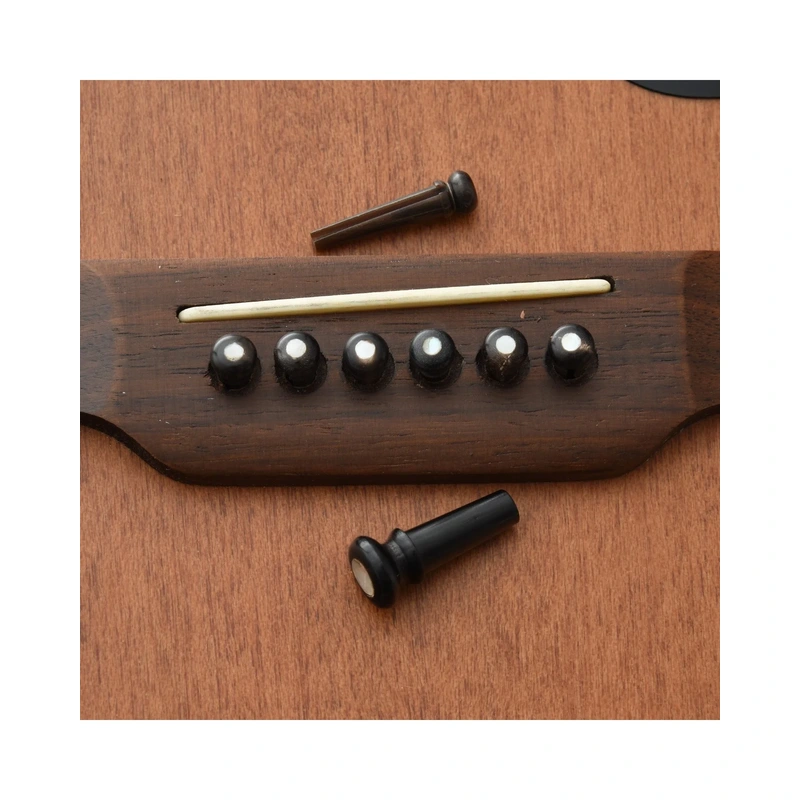John Pearse Buffalo Horn Bridge Pin Set