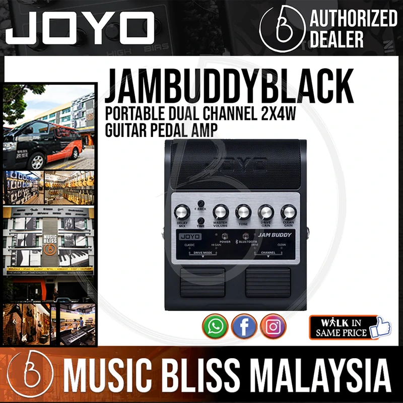 Joyo JAM BUDDY Portable Dual channel 2x4W Guitar Pedal Amp