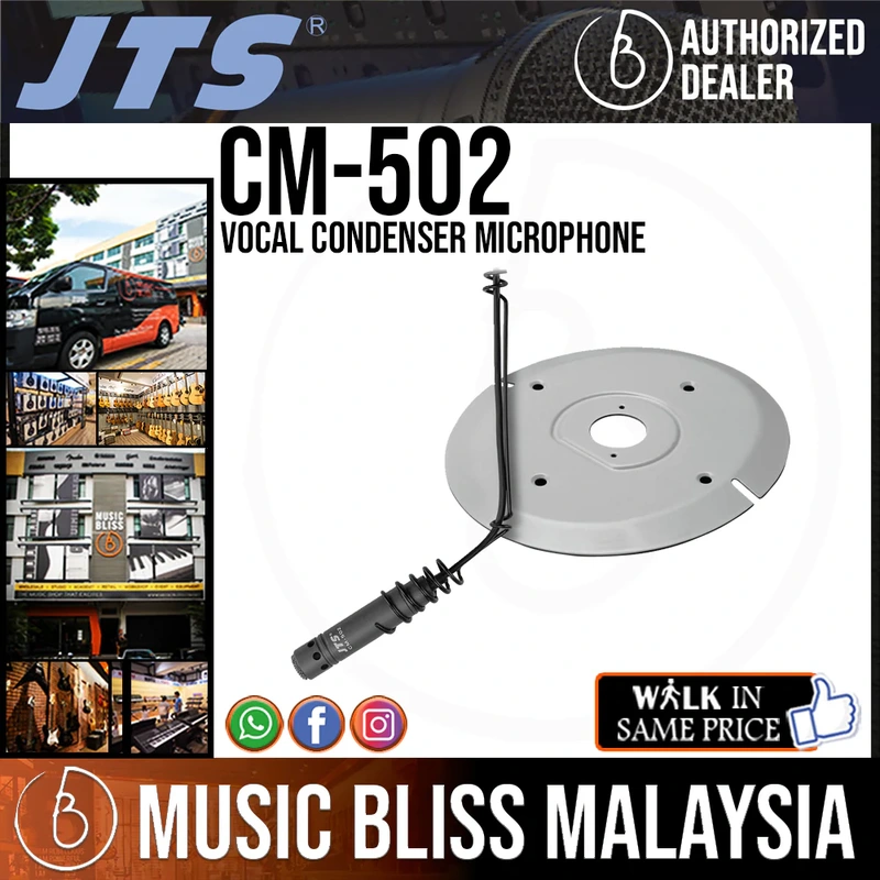 JTS CM-502 Vocal Condenser Microphone