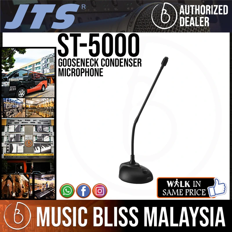 JTS ST-5000 Gooseneck Condenser Microphone
