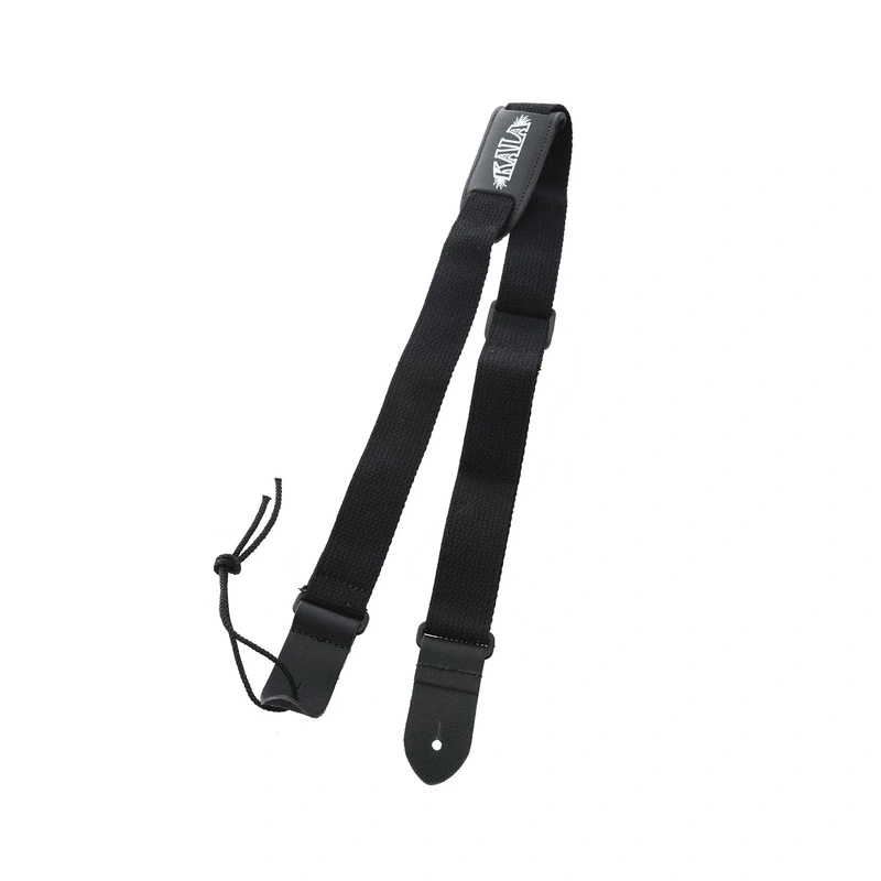 Kala Cotton Cloth Ukulele Strap, Black