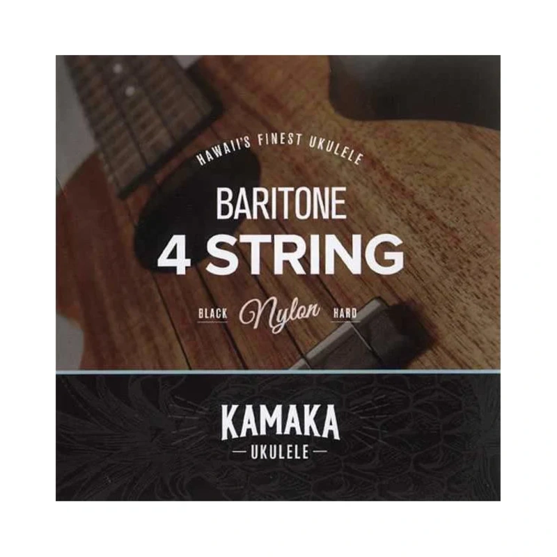 Kamaka S-4 Baritone Ukulele Set