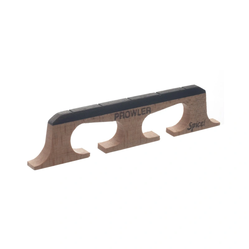 Kat Eyz Prowler Spice Banjo Bridge, 5/8" High, Crowe Spacing