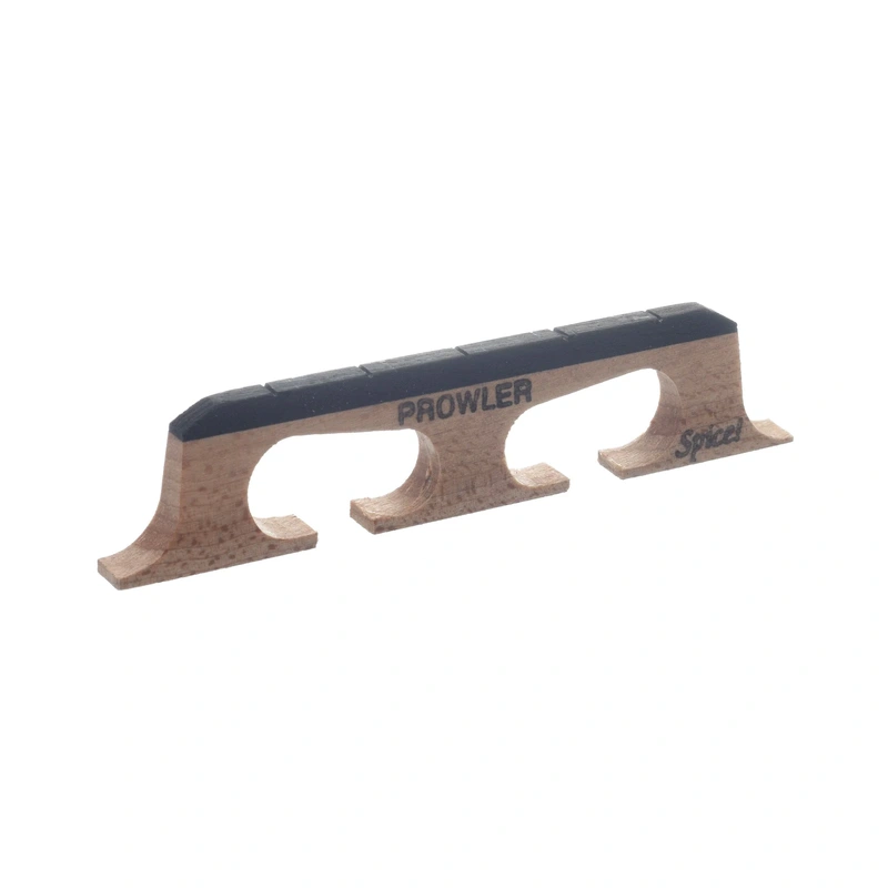 Kat Eyz Prowler Spice Banjo Bridge, 5/8" High, Standard Spacing