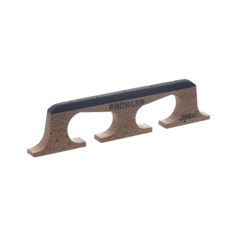 Kat Eyz Prowler Spice Banjo Bridge, .656" High, Crowe Spacing