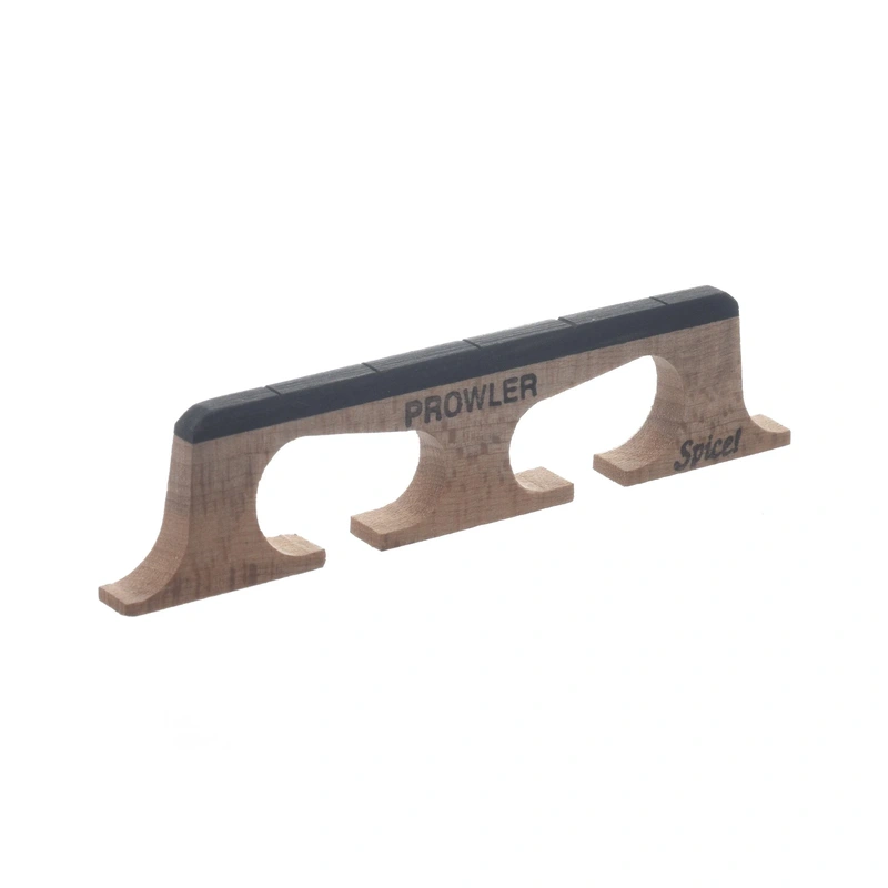 Kat Eyz Prowler Spice Banjo Bridge, .656" High, Standard Spacing