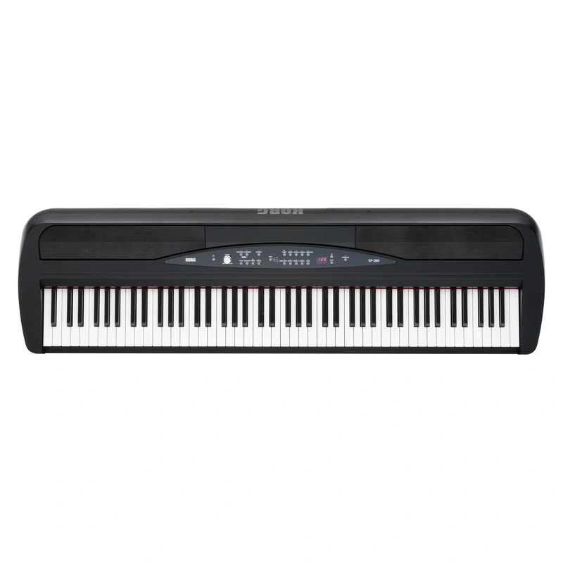 Korg SP-280 88-Key Digital Piano with Stand Black