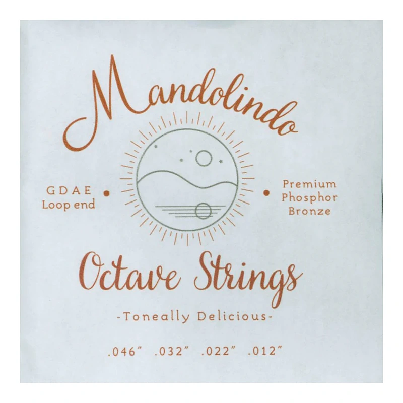 KR Strings Mandolindo Octave String Set, Loop-End Medium