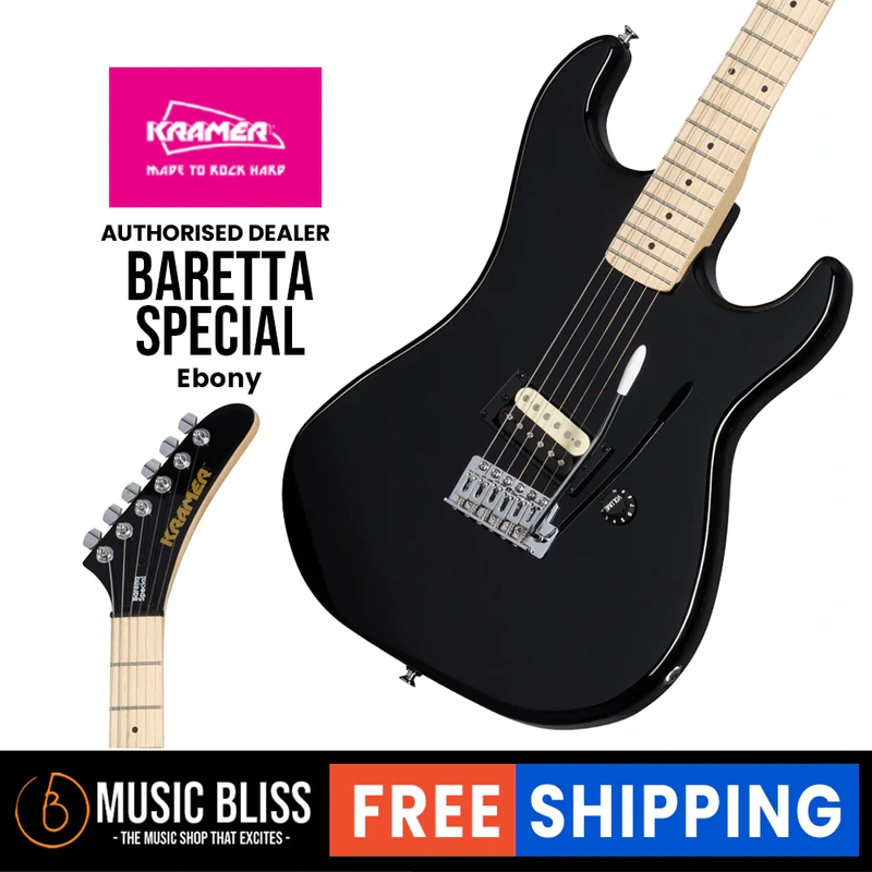 Kramer Baretta Special Electric Guitar - Ebony