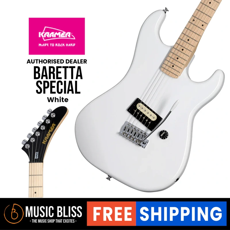 Kramer Baretta Special Electric Guitar - White