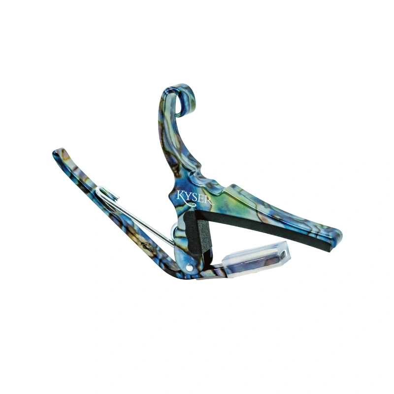 Kyser Quick Change Guitar Capo, Abalone