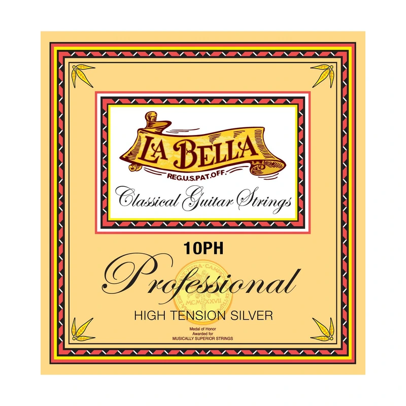 La Bella 10PH Professional High Tension Classical Guitar Strings