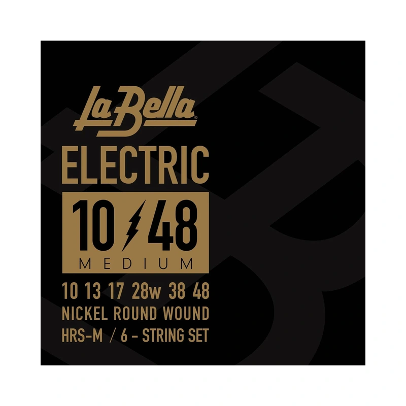 La Bella HRS-M HRS Series Medium Gauge Electric Guitar Strings