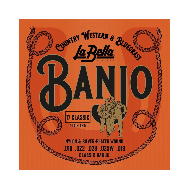 La Bella Set No. 17 Nylon 5-String Banjo Strings