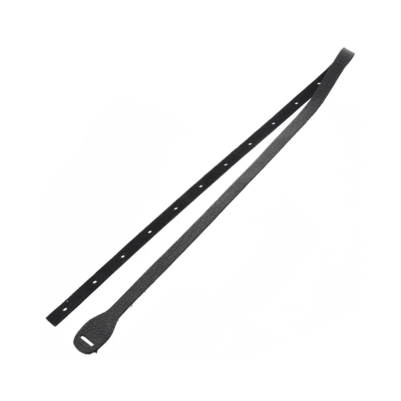 LAKOTA LEATHERS MANDOLIN STRAP, BLACK