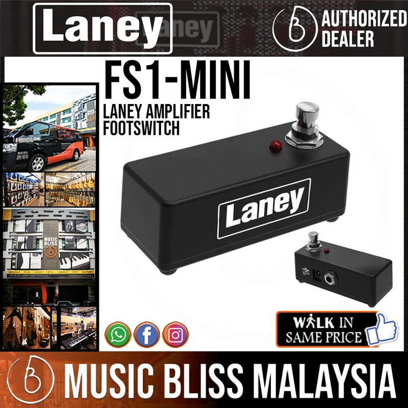Laney FS1-MINI Single Footswitch Mini Pedal