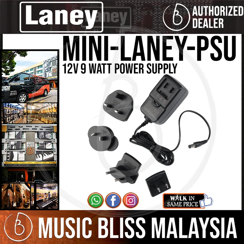 Laney Mini-Laney-PSU 12v 9 watt Power Supply