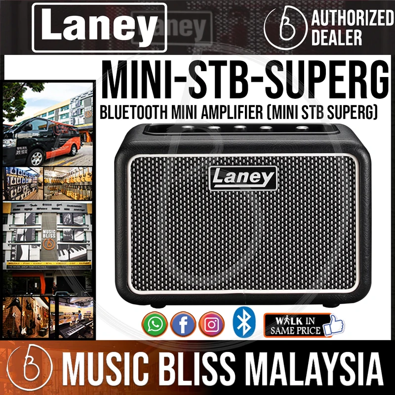 Laney Mini-STB-Superg 6-watt 23 Bluetooth Guitar Combo Amplifier