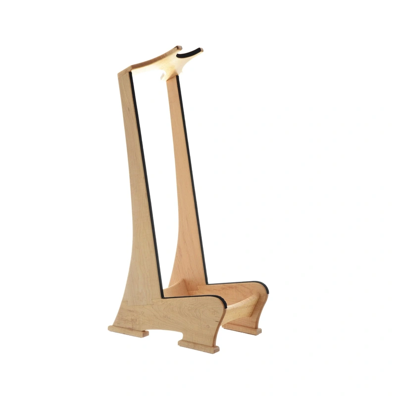 Lee Murdock Studio Guitar Stand, Flame Maple