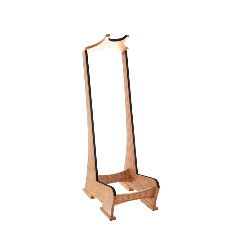 Lee Murdock Studio Guitar Stand, Red Oak