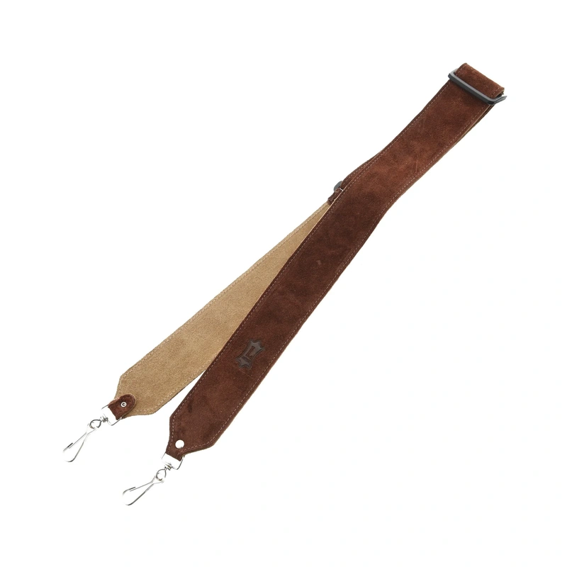 Levy 2" Suede Leather Banjo Strap