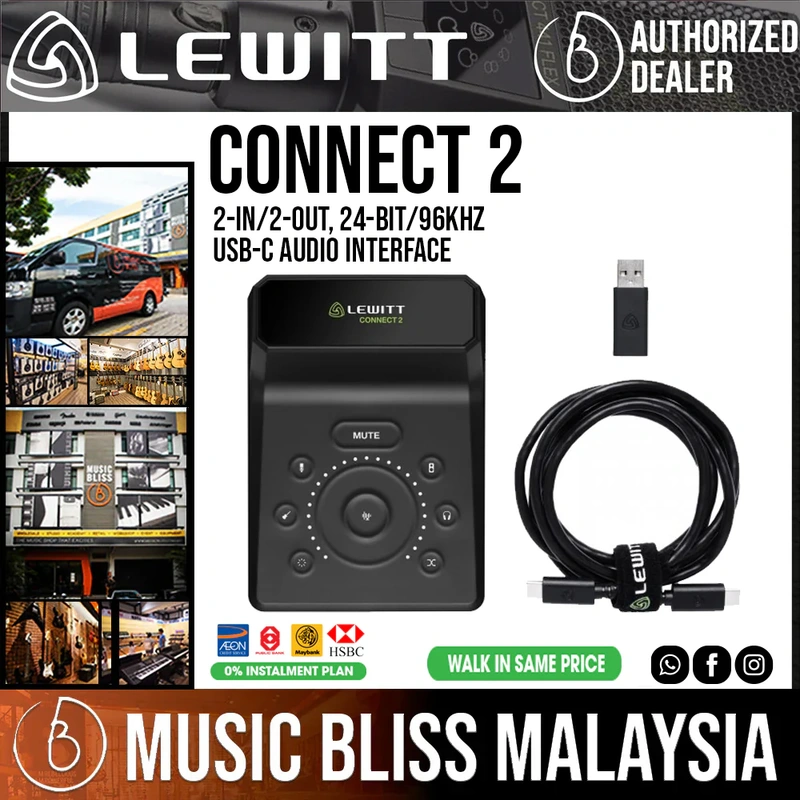 Lewitt Connect 2 USB-C Audio Interface