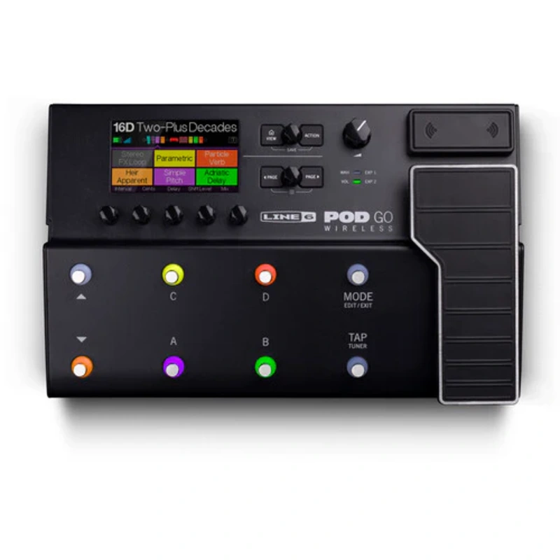 Line 6 POD Go Wireless Guitar/Bass Multi-FX Pedal & Amp Modeler