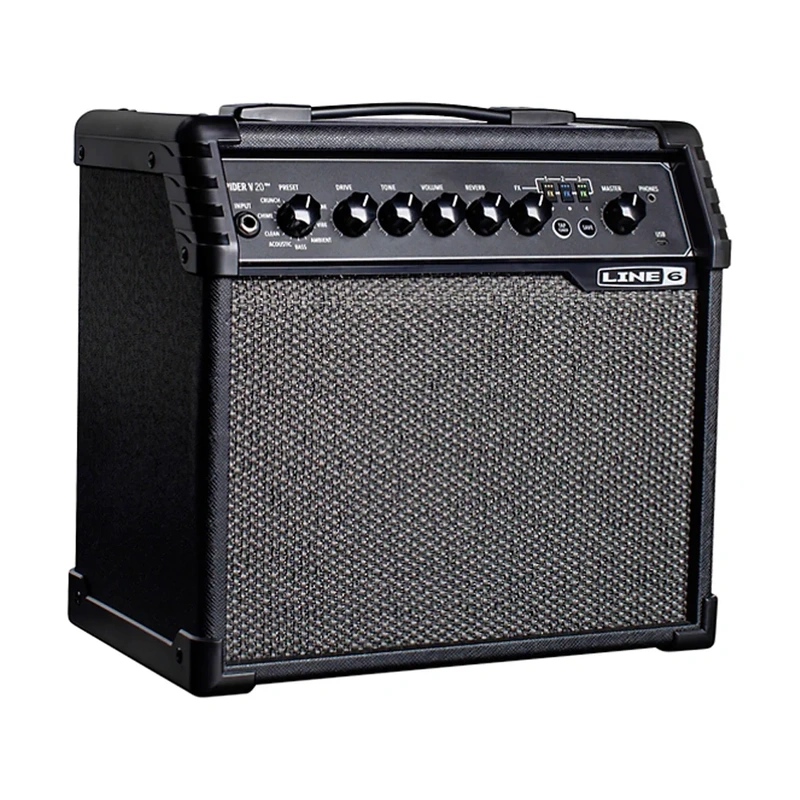 Line 6 Spider V 20 MKII 20W 1x8 Guitar Combo Amp Black