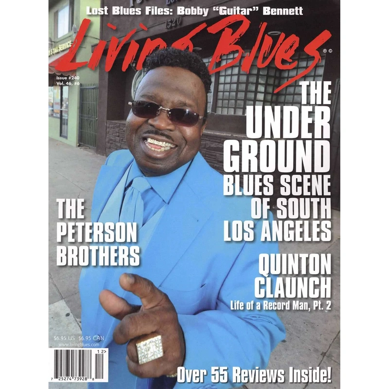 Living Blues December 2015 - Issue #240, Vol. 46 #6