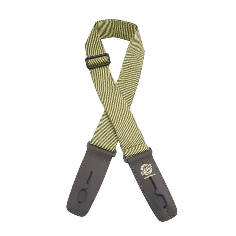 Lock-It Straps Designer Series 2" Guitar Strap With Locking Ends - Tweed