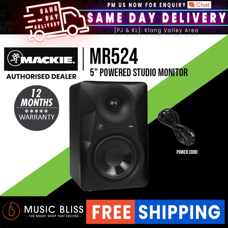 Mackie MR524 5" Powered Studio Monitor