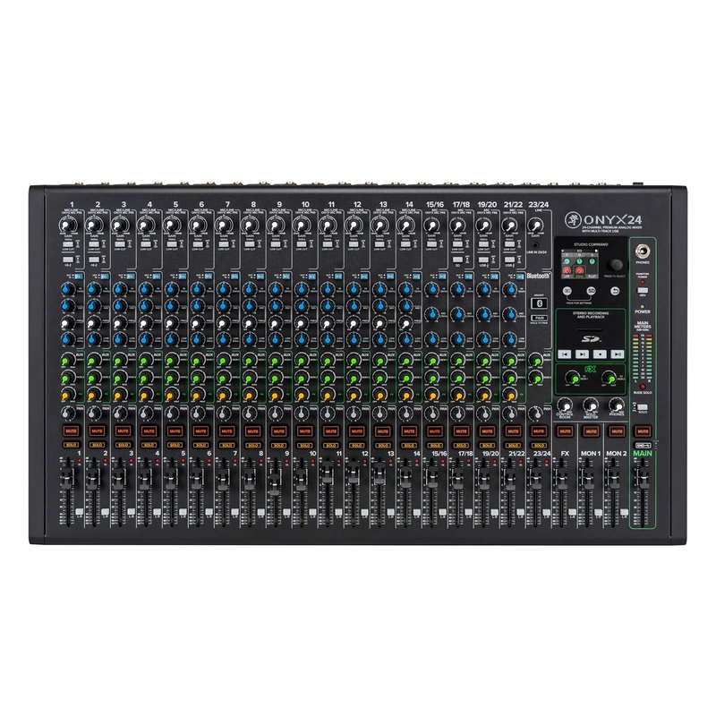 Mackie Onyx24 24-Channel Premium Analog Mixer W/ Multi-Track Usb