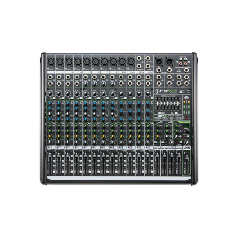 Mackie ProFX16v2 16-Channel 4-Bus FX Mixer with USB
