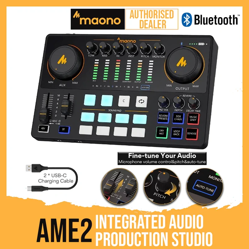 MAONO AME2 Maonocaster Integrated Audio Production Studio