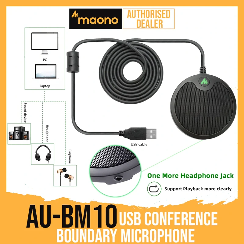 MAONO AU-BM10 USB Conference Boundary Microphone