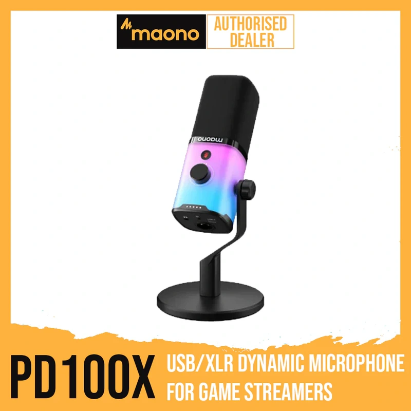 MAONO PD100X USB/XLR Dynamic Microphone for Game Streamer