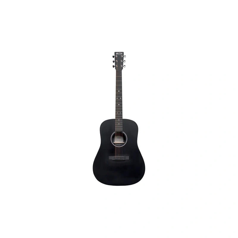 Martin D-X1E HPL Dreadnought Acoustic-Electric Guitar Black