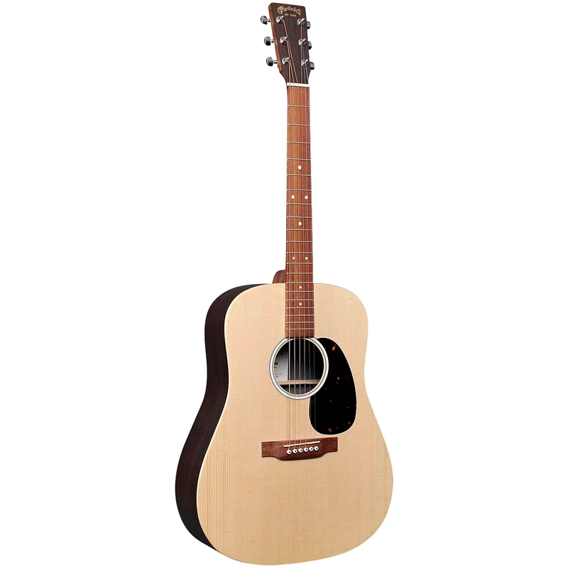 Martin D-X2E Rosewood Dreadnought Acoustic Electric Guitar - Natural Satin