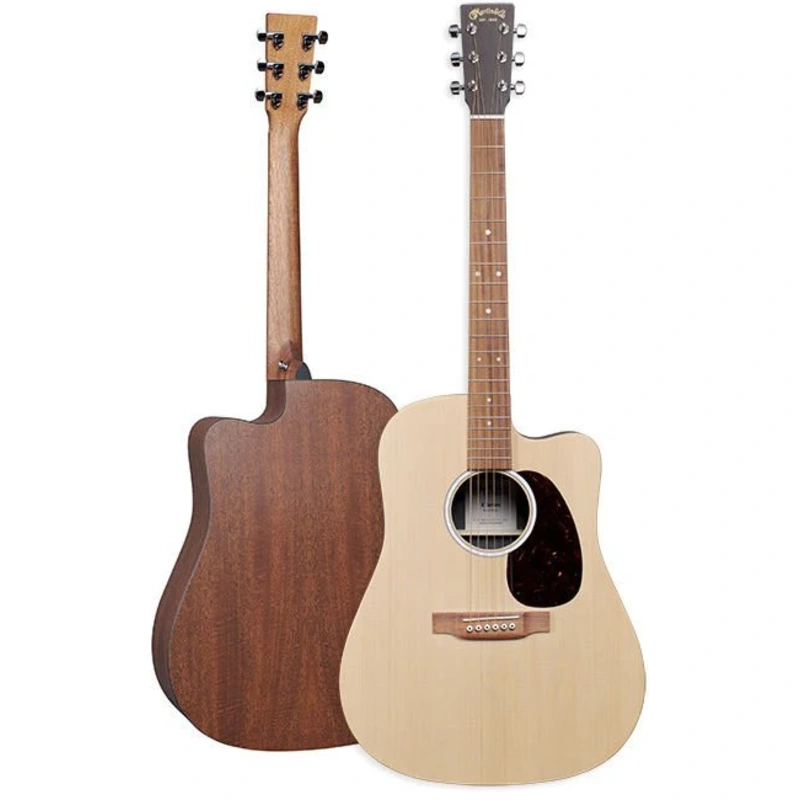 Martin DC-X2E Mahogany Dreadnought Acoustic-Electric Guitar - Natural