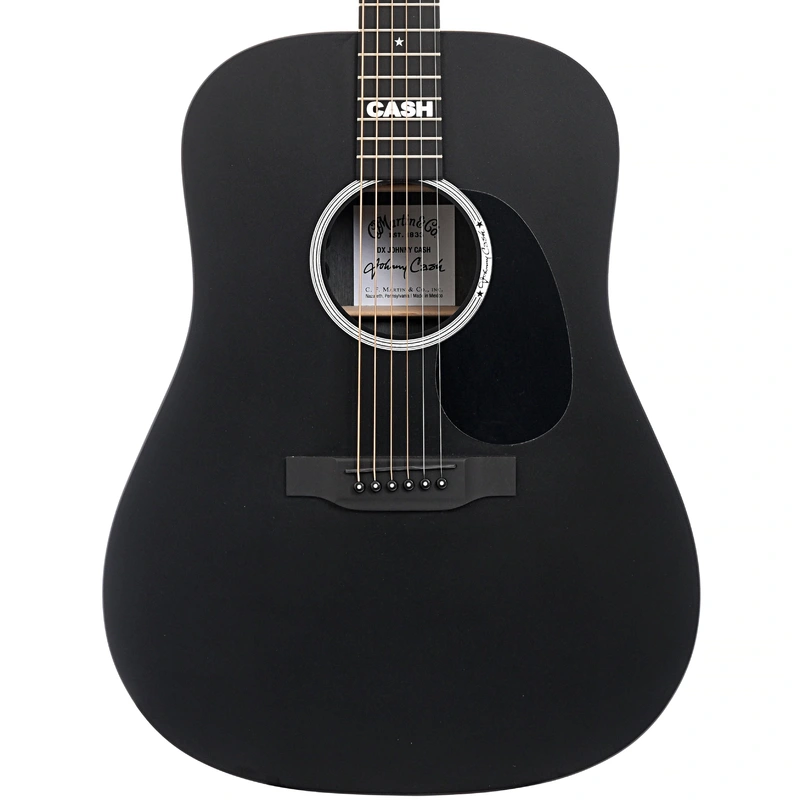 Martin DX Johnny Cash Guitar with Pickup & Gigbag